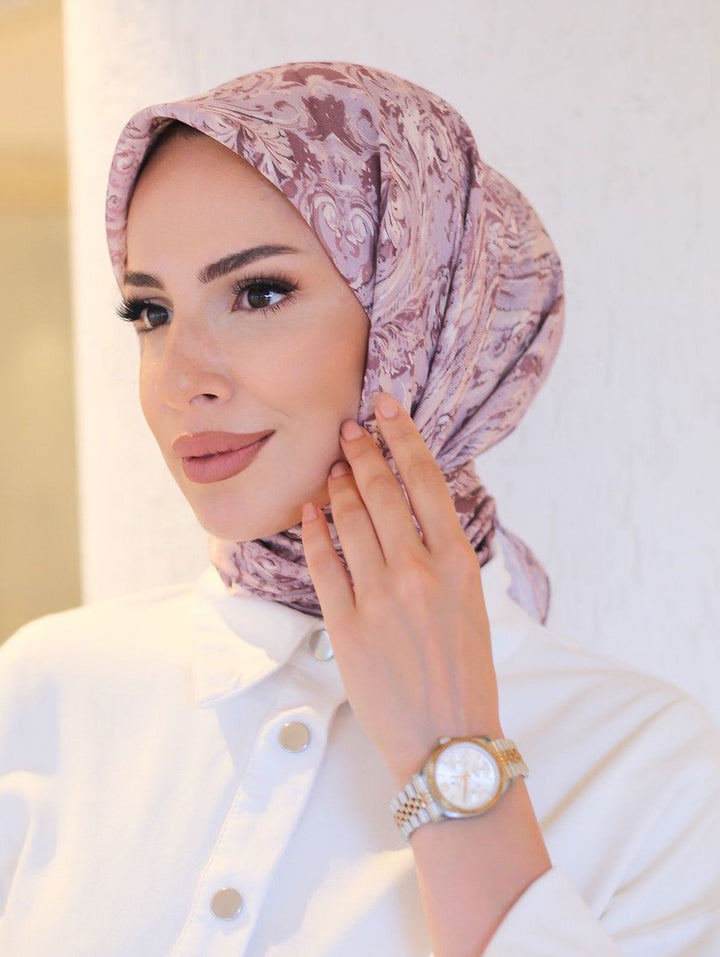 Ebruli Eşarp rose