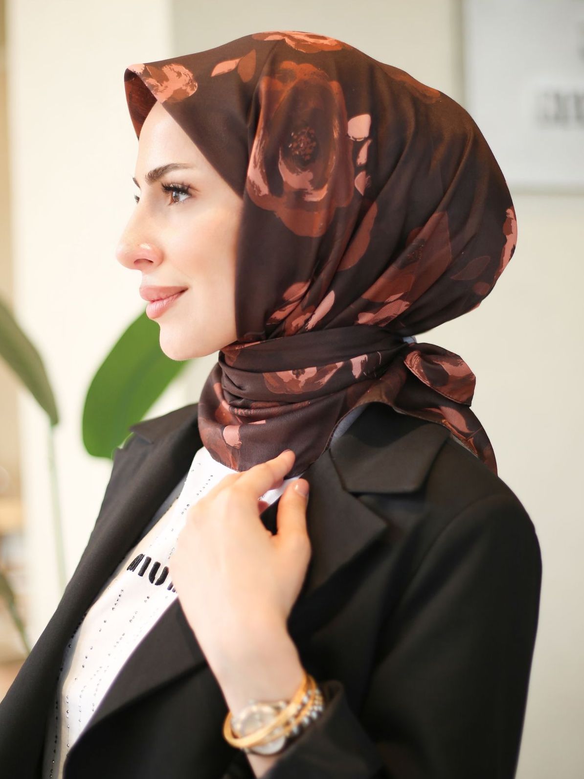 Rosaya Eşarp Marron