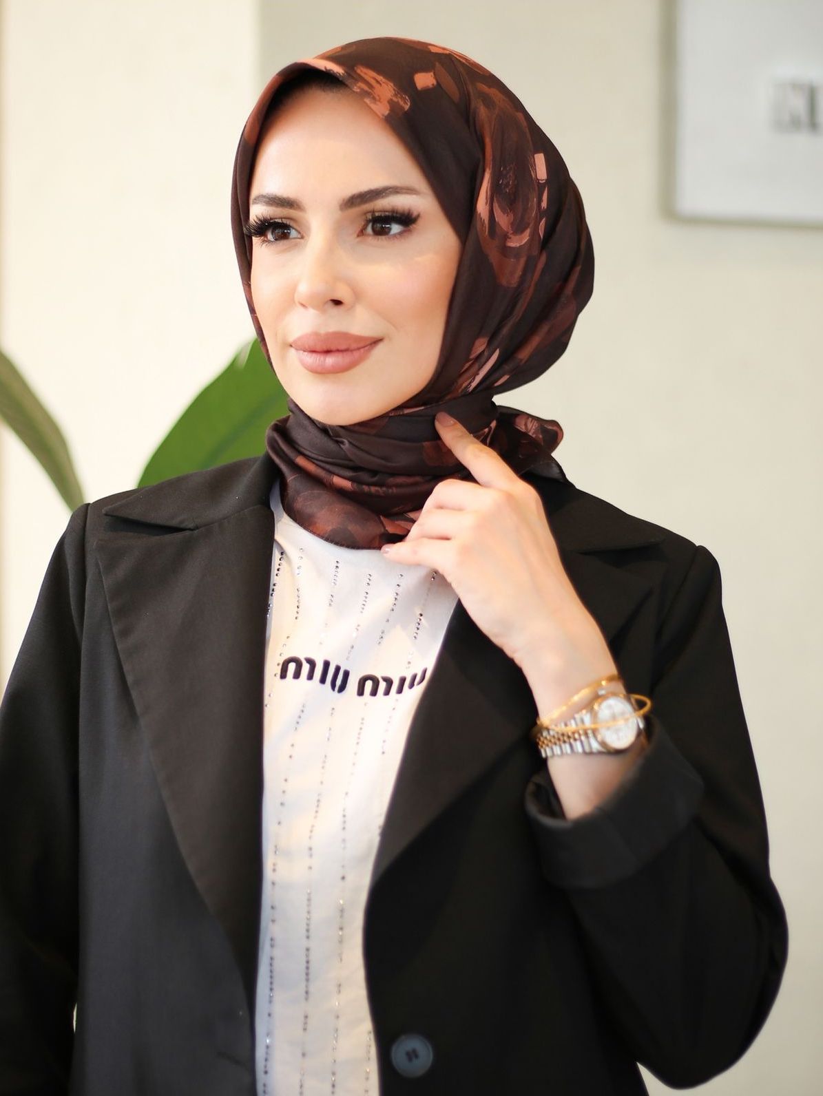 Rosaya Eşarp Marron