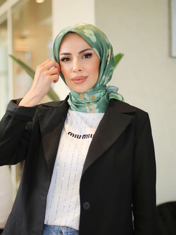 Rosaya Eşarp Vert
