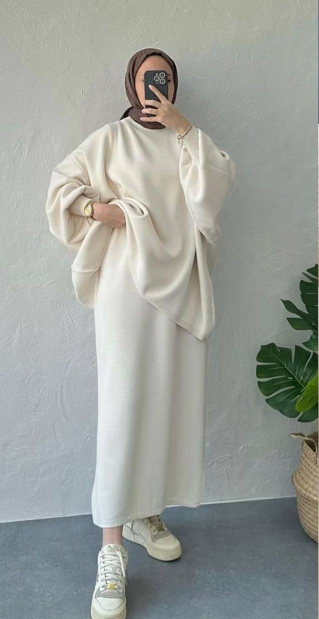 Ensemble Noura Ecru