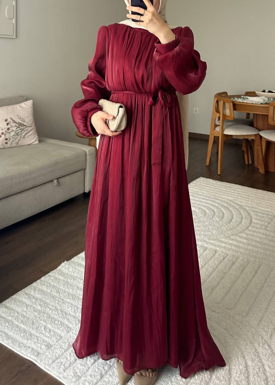 Robe Serena Bordeaux