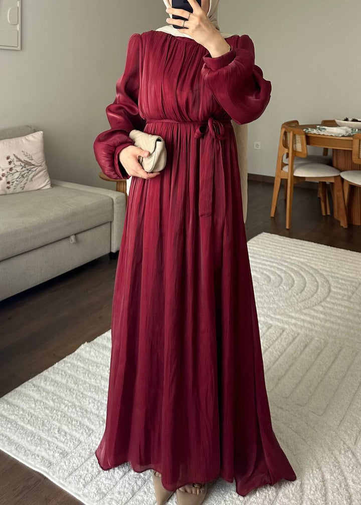 Robe Serena Bordeaux