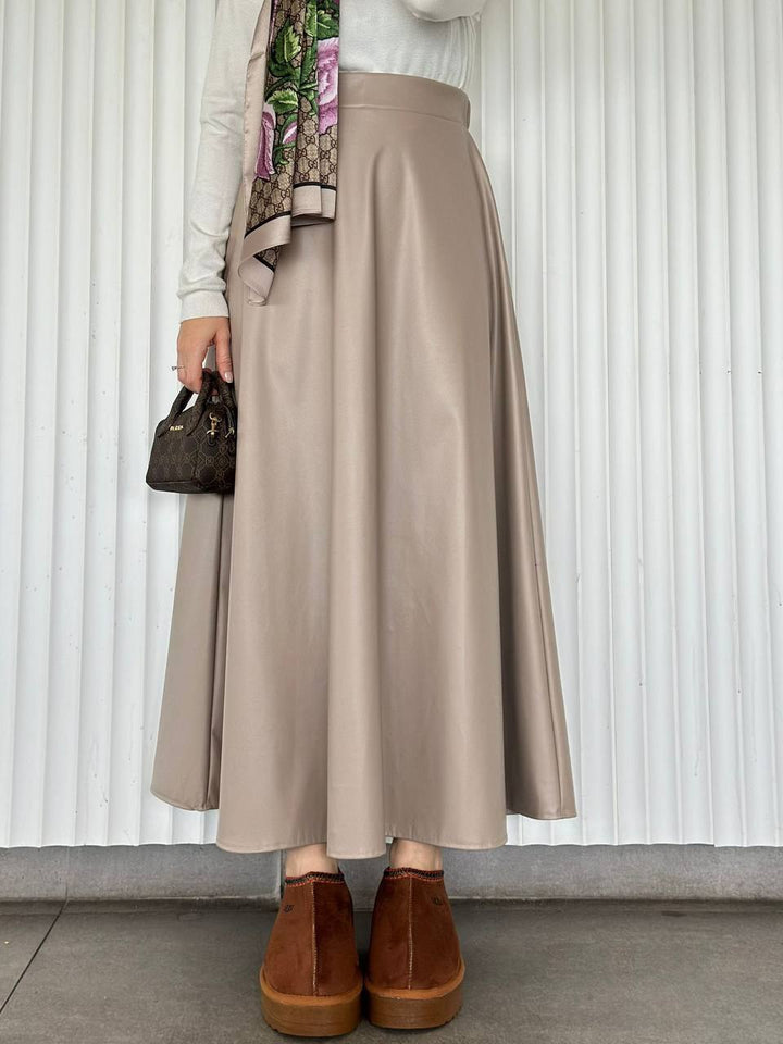 Jupe Noctura Beige
