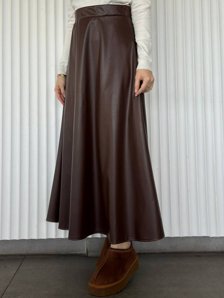 Jupe Noctura Marron