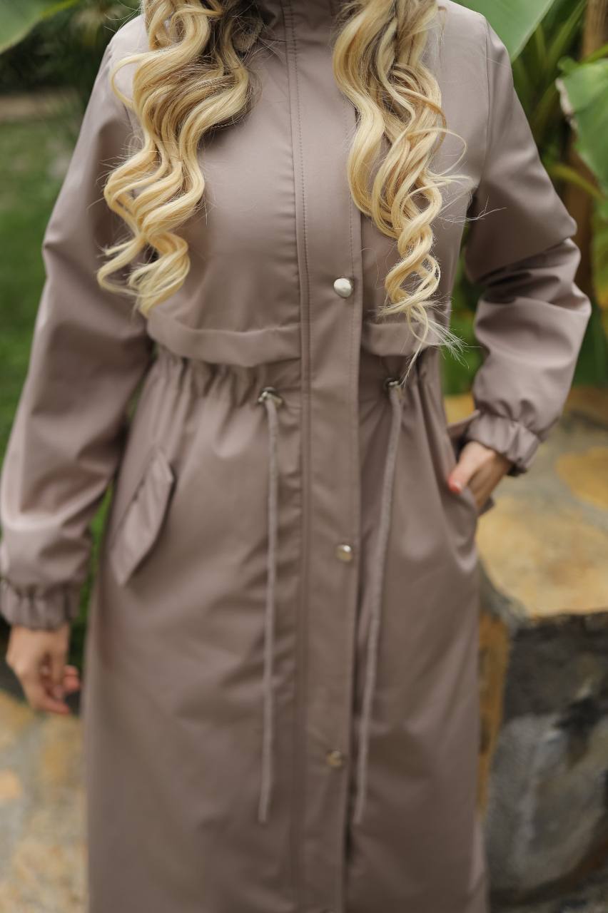 Manteau imperméable Beige