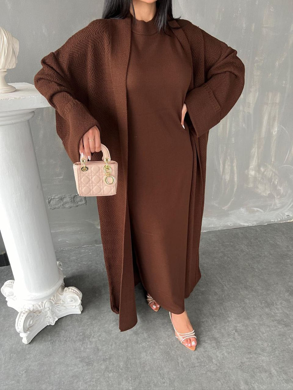 Robe Aya Marron
