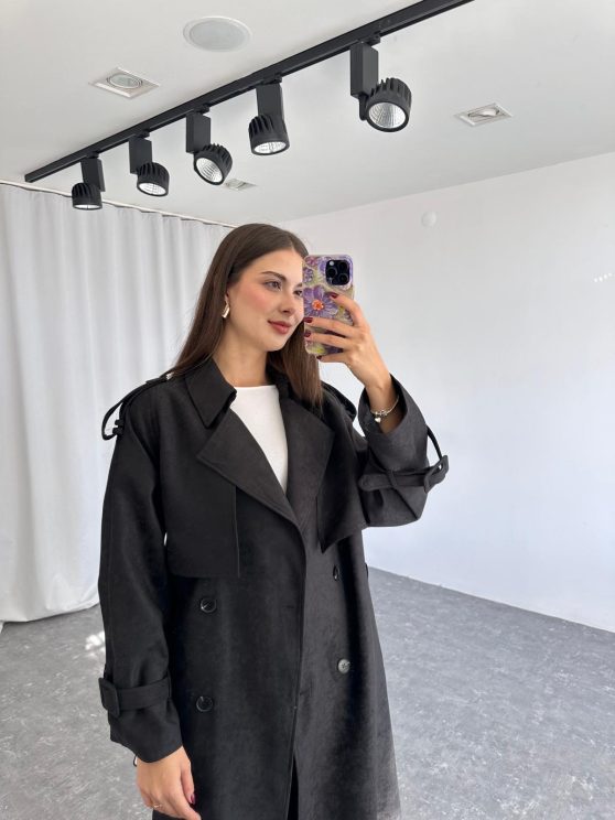 Trench Majesté Noir