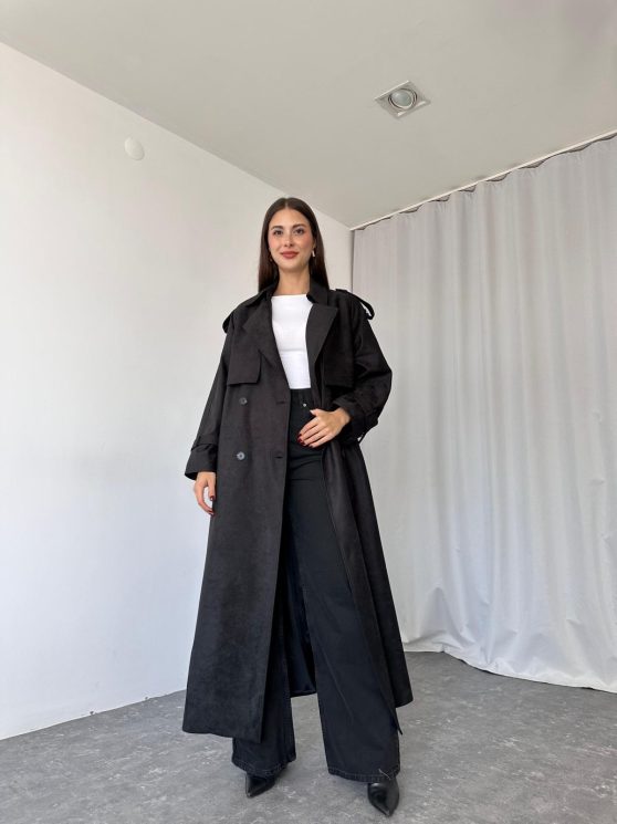 Trench Majesté Noir