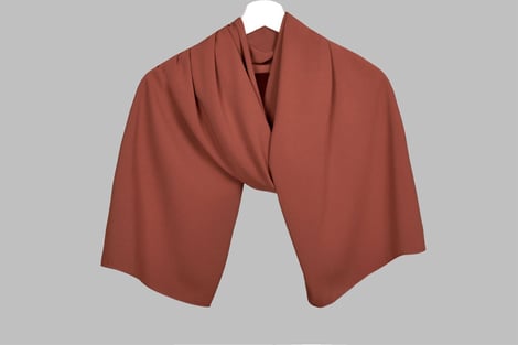 Soie de Médine Brique